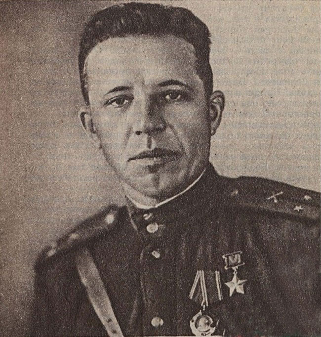 Герой Советского Союза лейтенант И.И.Борисюк